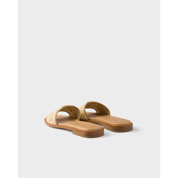 Prada Raffia Slide Sandal - US 9.5 - Picture 5 of 7